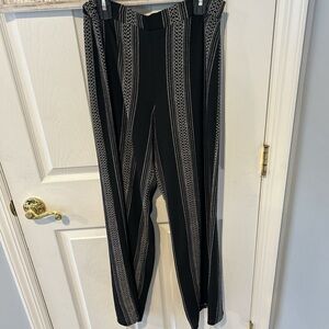 Black dress up pants